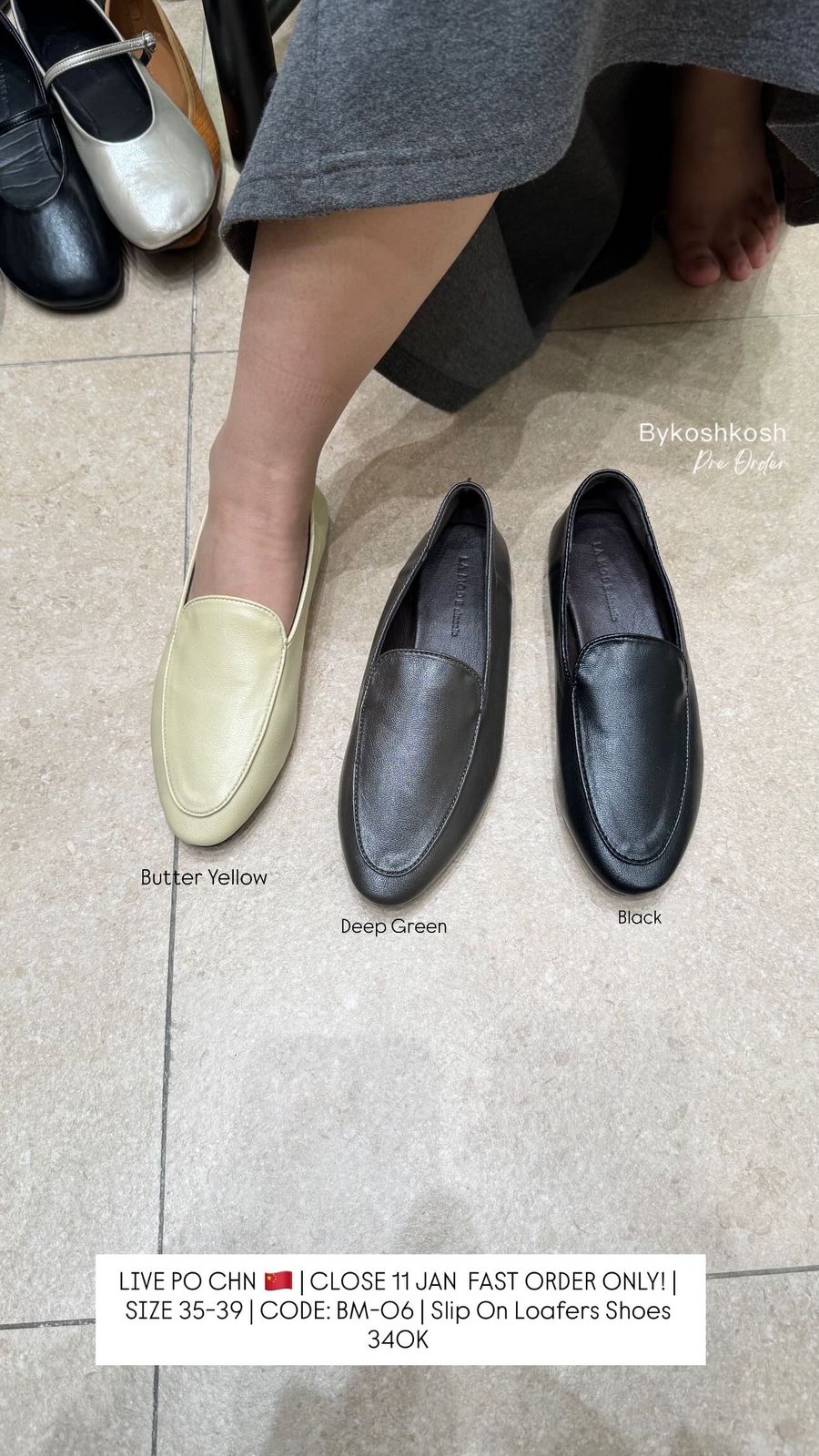SLIP ON LOAFER SHOES
