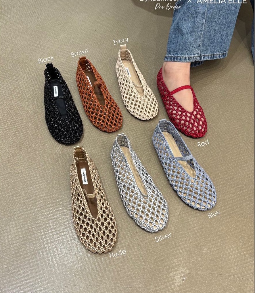 KOREAN ULTRA FLATS STRAP SHOES